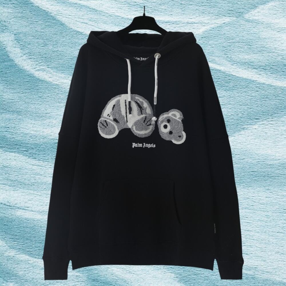Palm Angels Black Hoodie
